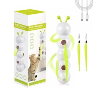 Interactive Caterpillar Cat Toy