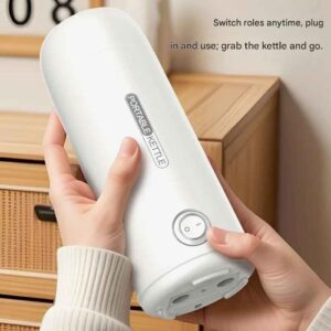NEEPRA Portable Electric Kettle 400ml | Mini Travel Water Boiler