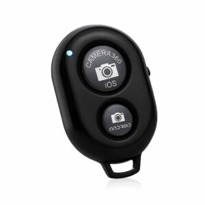 POPIO Bluetooth Remote Shutter Button for Selfie Stick Tripod