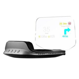 C3 Car HUD Head Up Display GPS+OBD2 Over Speed Warning