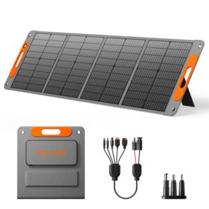 TWELSEAVAN 120W Portable Foldable Solar Panel Charger